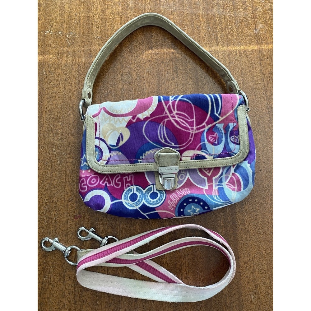 Coach Poppy Pop C Layla Bag Limited Edition Graffiti D1120-18363